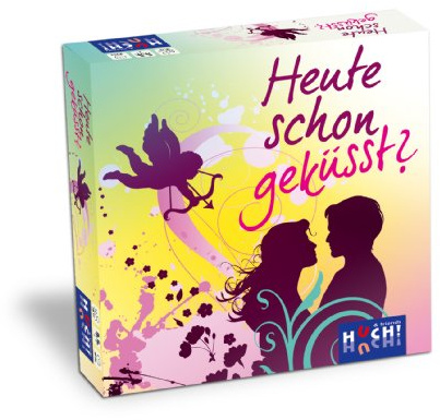 HUCH | Heute schon geküsst | Beziehungsfragen für Paare | Fragespiel für tiefgründige Gespräche | Perfekt für romantische Date Nights | Für 2 Spieler ab 16 Jahren