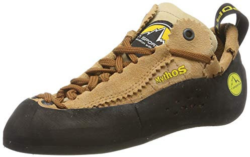 LA SPORTIVA Mythos Braun - Vielseitiger Herren Kletterschuh, Größe EU 39 - Farbe Terra - Earth