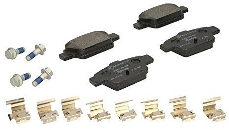 Brembo P 23 080 - Pastiglia Freno - Posteriore , set di 4