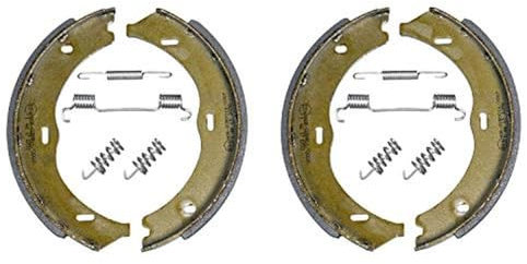 febi bilstein 38532 Bremsbackensatz für Feststellbremse, mit Anbaumaterial, 1 Stück