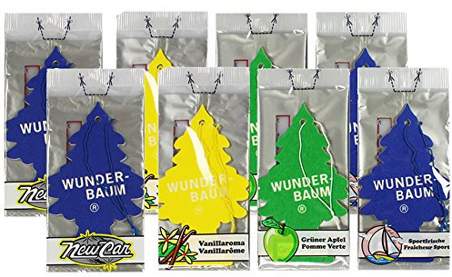 Wunderbaum by Com-Four® Auto-Duft und -Lufterfrischer in einem