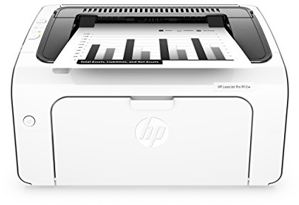 HP LaserJet Pro M12w Laserdrucker (Drucker, WLAN, HP ePrint, USB, 600 x 600 dpi) weiß