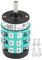 Aramox Interruptor de motor mecánico Interruptor cambiador de neumáticos 220V/380V Interruptor delantero y trasero (a)