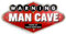 Cartel Luminoso Retro Cueva de Hombre Letrero Metálico Vintage con Luces LED Decoración Hogar Garage Regalo Papa (9073)