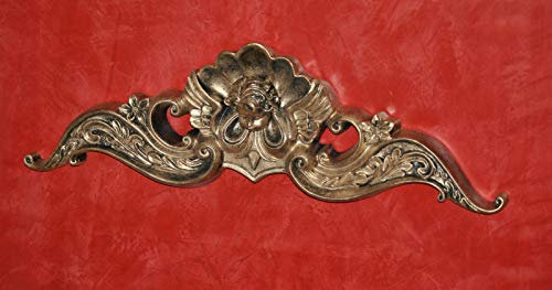 Deko Shop Cologne Engel Kopf 3 D Türbogen Wanddeko Engelfigur Barock Gold Antik Wandrelief 54 cm