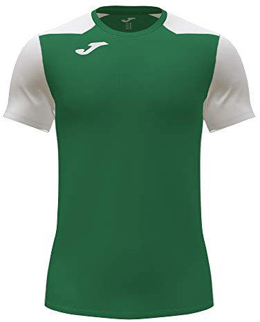 Joma T-Shirt Manches Courtes II Vert Blanc, 102223.452.2XS