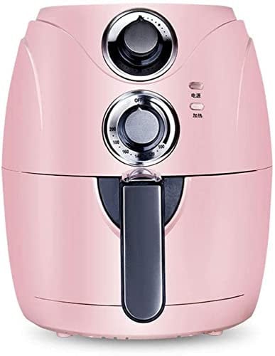 Honent Friggitrice Ad Aria, Programmabile con Touchscreen Digitale LCD, Friggitrice Elettrica Ad Aria Calda da 1200 W, Spegnimento Automatico, Cestello Antiaderente Facile da Pulire, 2,5 L,Pink,Rosa
