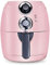 Freidora De Aire, Programable Con Pantalla Táctil Digital LCD, Freidora Eléctrica De Aire Caliente Sin Aceite De 1200W, Apagado Automático, Cesta Antiadherente Fácil De Limpiar, 2.5L,Pink,Rosado