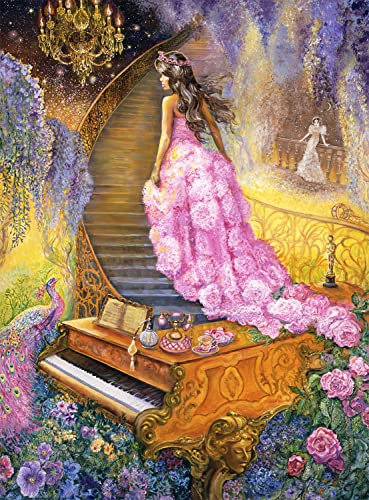 Buffalo Games - Josephine Wall - Melodie in Pink - 1000 Teile Puzzle