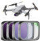 NEEWER Kameraobjektivfilter Set Kompatibel mit DJI Mavic AIR 2S, 4er-Pack mehrfachbeschichtete Drohnenfilter, einschließlich ND1000, ND2000, NV, UV-Filter
