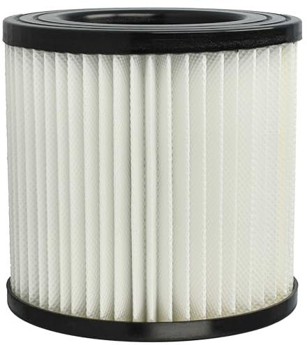 vhbw filtre compatible avec Scheppach ASP30-ES, ASP30-OES, ASP20, ASP20-ES, ASP 30 PLUS, NTS30 Premium aspirateur - filtre HEPA blanc