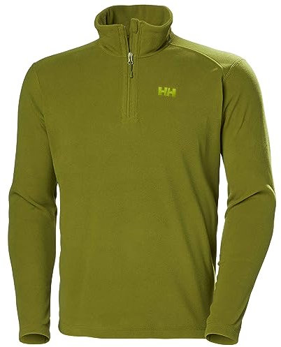 Helly Hansen Daybreaker 1/2 Zip Fleece Giacca, Verde, S Uomo