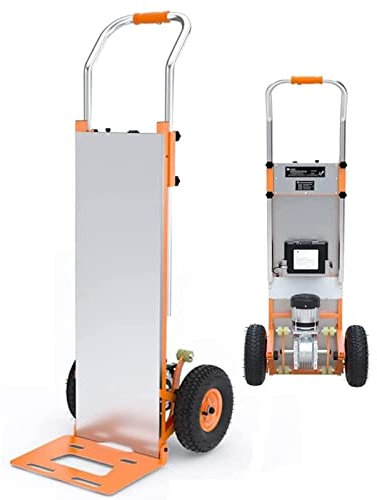 YESYUE Treppensteiger sackkarre elektrisch Arbeitssparender Trolley, 200 kg Kapazität-Treppen Auf Und Ab Sackrodel, S-förmiger Stützarm, Arbeitssparender und praktischer LKW