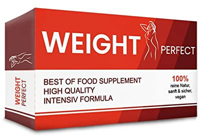 WEIGHT PERFECT Kapseln - zum Schnellen Abnehmen -kein Hungern- Mit Koffein & Bittermelonen-Extrakt - für den Stoffwechsel Effektiv & Gesund - natürliche Inhaltsstoffe - Reinvital