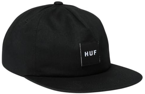 HUF Set Box Snapback Cap - Black Snapback Cap, multi, Einheitsgröße, (HT00714-BLK-ONE SIZE)