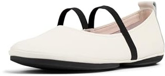 Camper Women's Right Nina K201643 Mary Jane, White Natural 001, 7 UK