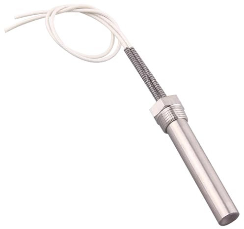 Heating Element Immersion Electric Heating Element SUS304 Water Heater With 1/2'' Thread Cartridge Heater 200w/300w/500w/800w/1kw (Size : 24v, Color : 500w)