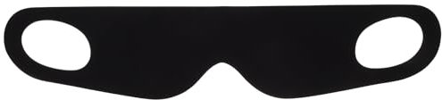 Healvian Hautfreundliche Latex-Augenmaske mit weichem Schlafton nächtliche Augenabdeckungen Augenschutz für gesichtsmaske Schlafaugenmasken für Frauen Schlafaugenabdeckung atmungsaktiv Büro