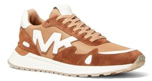 Michael Kors Miles Sneaker für Herren, Pale Peanut Multi, 47 EU