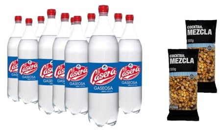 UBOON - El Refresco Ligero, con Cero Azúcares y Cero Calorías - Pack 24 Botella 1,5L ¡Incluye Dos Cocktail mezcla Mercadona de Regalo