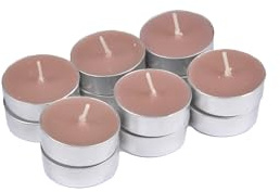 Homéa, Set mit 12 Teelichtern, Essentiel, Duft Opium