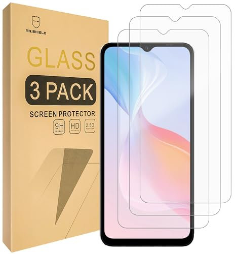 Mr.Shield Verre Trempé compatible avec DOOGEE N55 / N55 Pro / N55 Plus [Lot de 3] Film Protecteur d'écran Vitre Protecteur 9H Dureté