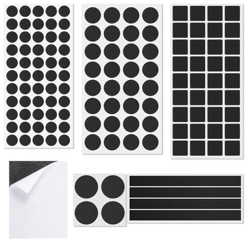 132 almohadillas antideslizantes, autoadhesivas, antideslizantes, de goma, para muebles, patas de sillas, sofás, etc