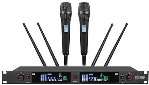 Professional Wireless Microphone for Vocals Musician for Sennheiser SKM9000 Handheld System, True Diversity Long Range