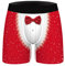SRZYMJ Boxershorts Herren Rot American Boxershorts Herren aus 100% Baumwolle - Unterwäsche Herren Unterhosen für Männer, Unterhosen Herren Boxershorts Herren Baumwolle, Männer Boxershorts Unterhosen M