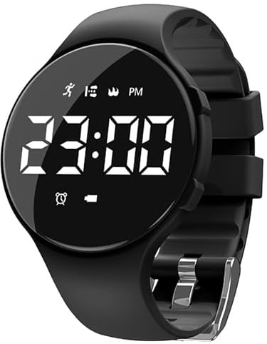 findtime Kinderuhr mit Schrittzähler Digitaluhr Kinder Junge Mädchen Digital Armbanduhr Fitnessuhr ohne App und Handy Uhr Wecker Wasserdicht Kalorien Fitnessarmband Fitness Tracker