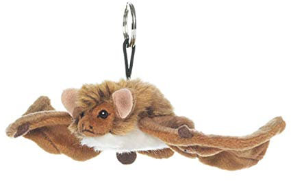 WWF Plüsch World Wildlife Fund WWF00555, WWF Fledermaus (23cm), realistisch, Super weiches, lebensecht gestaltetes Plüschtier zum Knuddeln und Liebhaben, Handwäsche möglich, Mehrfarbig