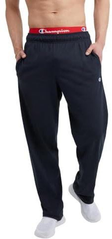 Champion Herrenhose, leichte Loungehose mit offenem Saum für Herren, Jersey-Hose (Normal- oder Übergroßen), X-Groß