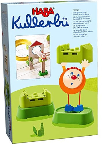 HABA 300849 - Kullerbü – Ergänzungsset Verbinder und Basis