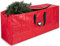 Jumbo Christmas Tree Storage Bag - Fits 9 FT. Tall Christmas Trees - Durable Reinforced Carry Handles, Dual Zippered Storage Containers - Waterproof Xmas Tree Bag Protects from Dust, Moisture & Insect