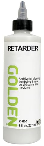 Golden 8 oz Artist Colors Acrylic Retarder Additive, Medium