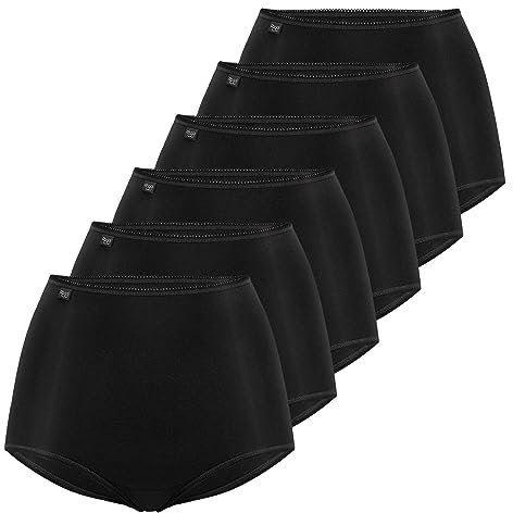 Sloggi - 24/7 Microfibre - Maxi Slip - 6er-Spar-Pack (44 Schwarz)