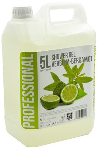 5L Zum Nachfüllen Von Professional Duschgel Eisenkraut - Bergamotte In Europa Hergeschtellt