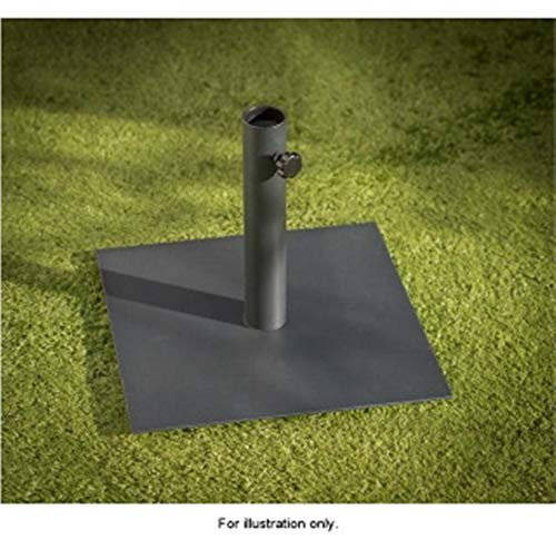 Scotrade G19 New York Square Parasol Stylish Luxury Heavy Metal Base Adjustable Fastening.