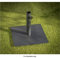 Scotrade G19 New York Square Parasol Stylish Luxury Heavy Metal Base Adjustable Fastening.