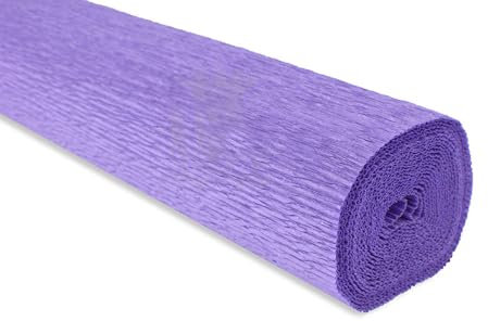 FloristryWarehouse 17E2 - Rollo de papel crepé (50 cm x 2,5 m), color violeta