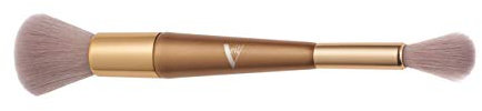 Veil Cosmetics Make-up-Pinsel mit 2 Enden, Concealer und Grundierungspinsel, 5-teiliges Set