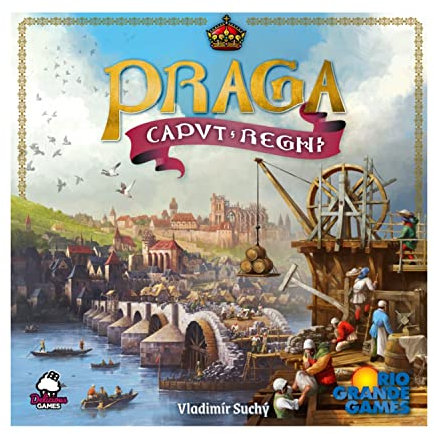 Rio Grande Games Praga Caput Regni, Brettspiel, 1–4 Spieler, ab 14 Jahren, 30–120 Minuten Spieldauer