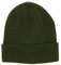 SHIPITNOW Khaki grüne Herren oder Damen Wintermütze Einfarbig - Basic Strickmütze ohne Bommel - 100% Acryl Beanie- Einfaches und klassisches Mützen ohne Marke - Einheitsgröße