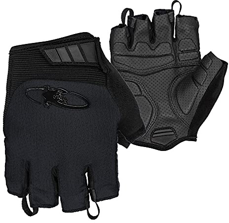 Lizard Skins Aramus Cadence-Jet Black-Medium Fahrrad-Handschuhe, M