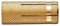 BATIFIX Chevilles à expansion en laiton M4 M5 M6 M8 M10 M12 Ancrage fileté intérieur métrique (25, M10 x 34 mm)