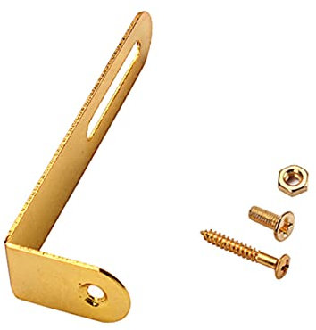 Pickguard Halterung, Funight Pickguard Plate Metal Mounting Bracket for Gibson Les Paul Electric Guitars - Golden