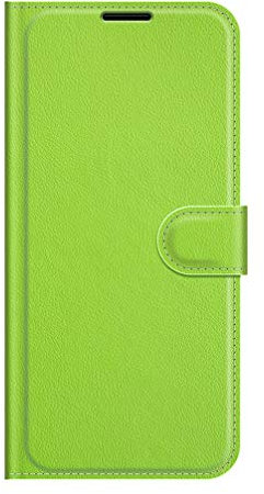 BRAND SET Case for Xiaomi Poco F3 GT/Redmi K40 Gaming PU Leather Flap wallet Case, With Card Slot and Bracket, Suitable for Xiaomi Poco F3 GT/Redmi K40 Gaming Phone Cover-Green
