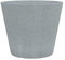 Scheurich C-Cone 49, Pflanzgefäß/Blumentopf/Pflanzkübel, rund, Farbe: Stony Grey, hergestellt mit recyceltem Kunststoff, 10 Jahre Garantie, für den Außenbereich