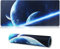 Jahosin Tappetino per mouse da gioco bordi cuciti,[70x30 cm] Tappetino per mouse esteso con base in gomma naturale antiscivolo per giocatore/desktop/ufficio/casa-70x30 Spaceball