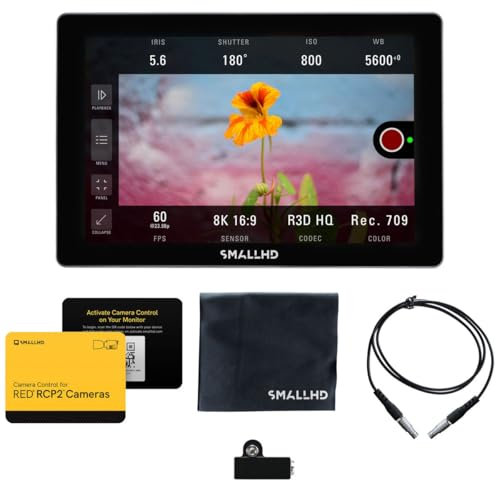 SmallHD Indie 7 Inch Touchscreen Monitor RED RCP2 Kit (RED KOMODO, DSMC3)